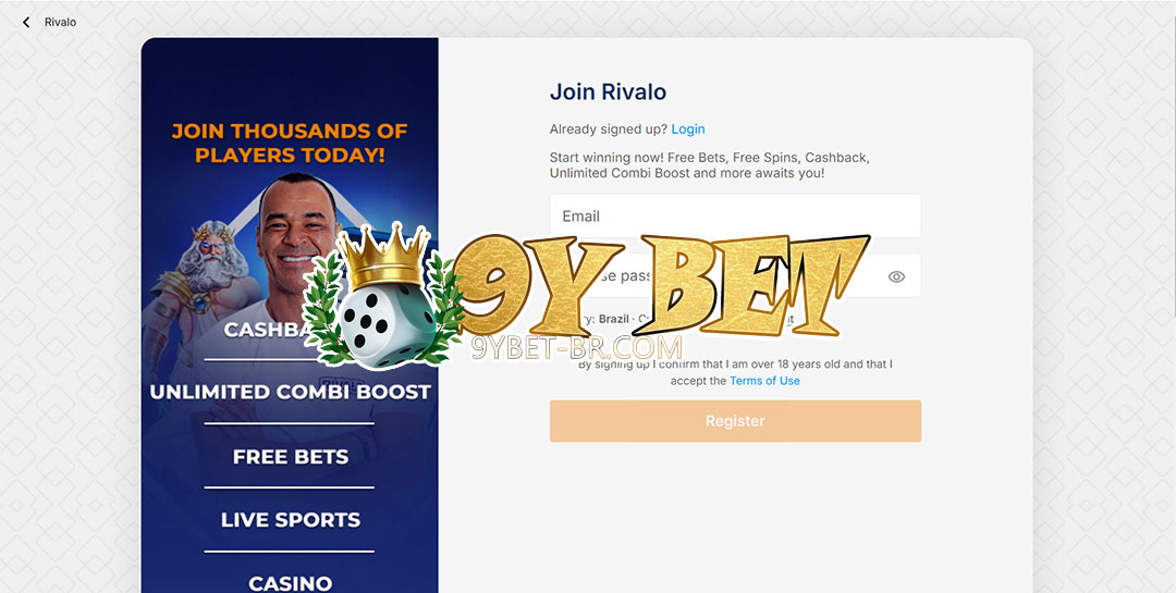 9y bet registrar